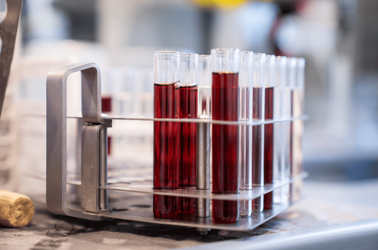 Blending Test tubes inside Meron's Lab